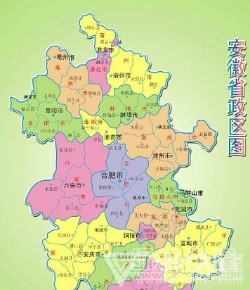 安徽省地图(安徽省地图全图高清版大图)