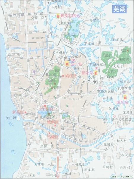 芜湖市地图高清版大图片(安徽省芜湖市地图高清版大图)