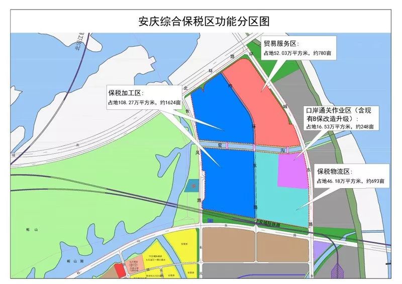 安徽省安庆市高新地图(安庆市地图高清版大地图)