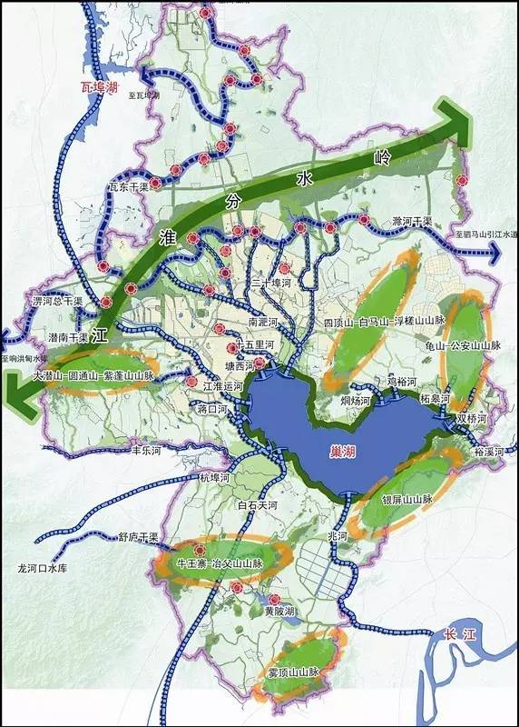 巢湖市地图最新(合肥市巢湖市地图)