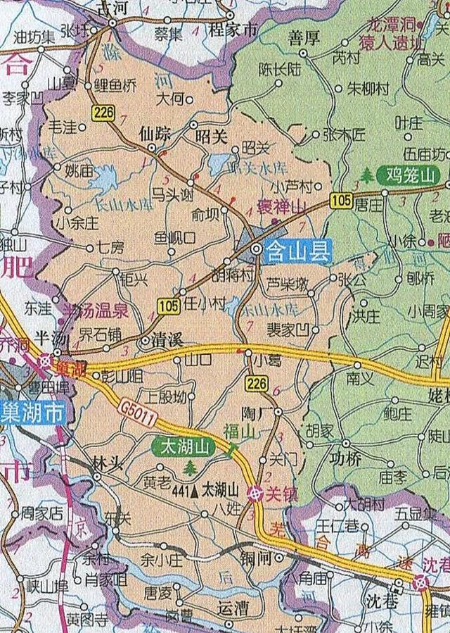 安徽各区县面积(安徽区县面积排名)