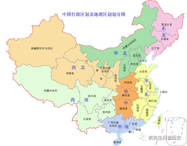 中国省份地图及简称 中国省份地图及简称表