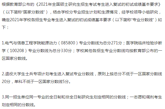 2021安徽理工大学二本分数线 2021安徽理工大学二本分数线是多少