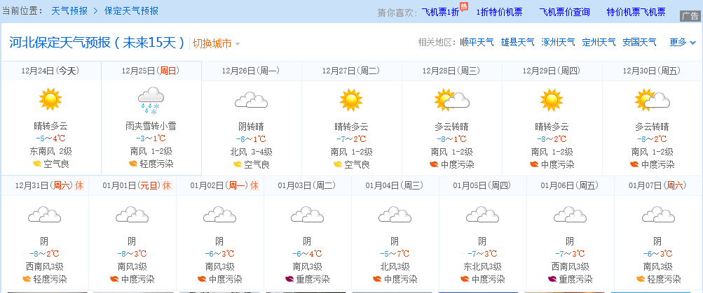 未来60天天气预报情况 