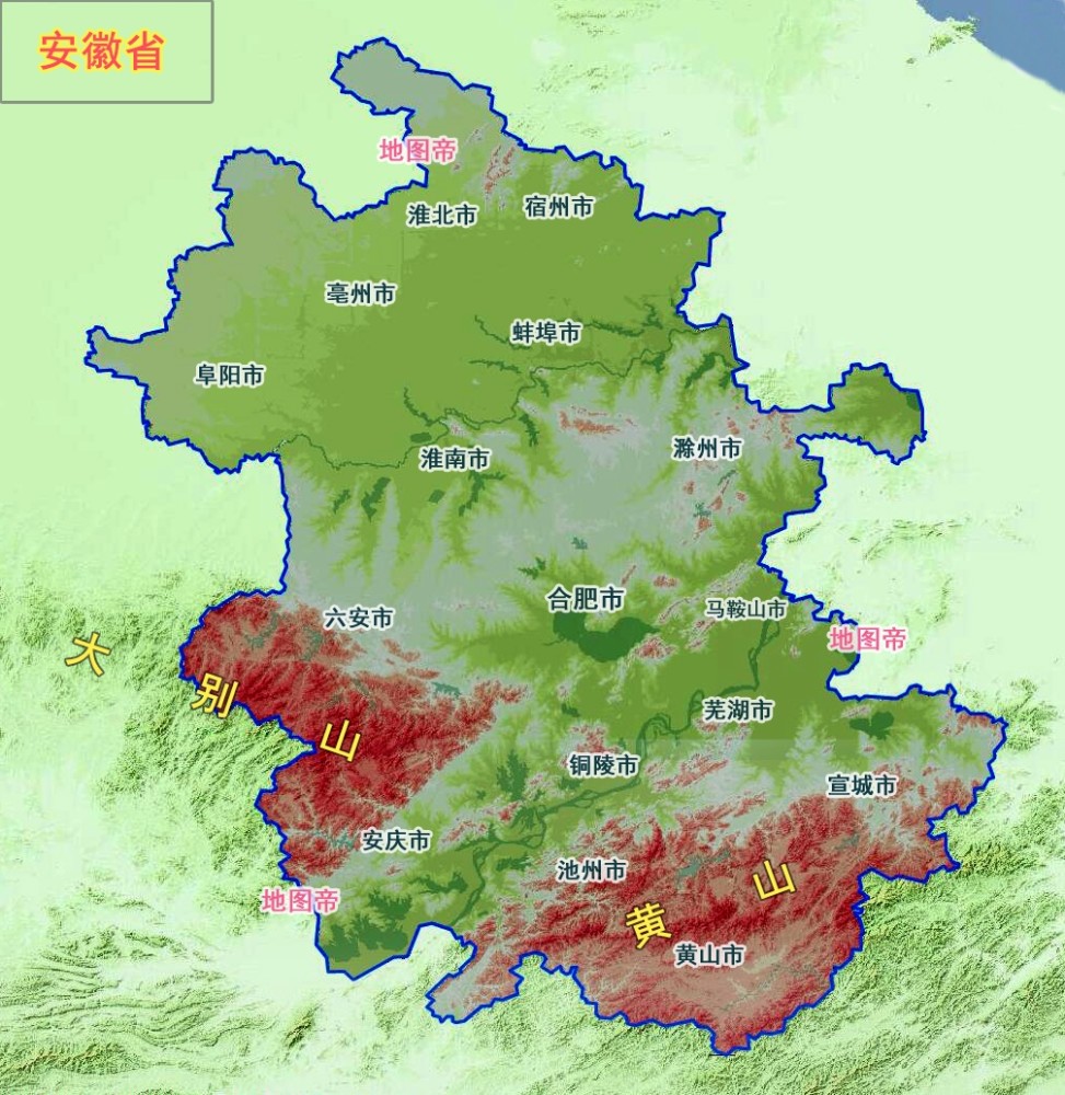 合肥周边城市 