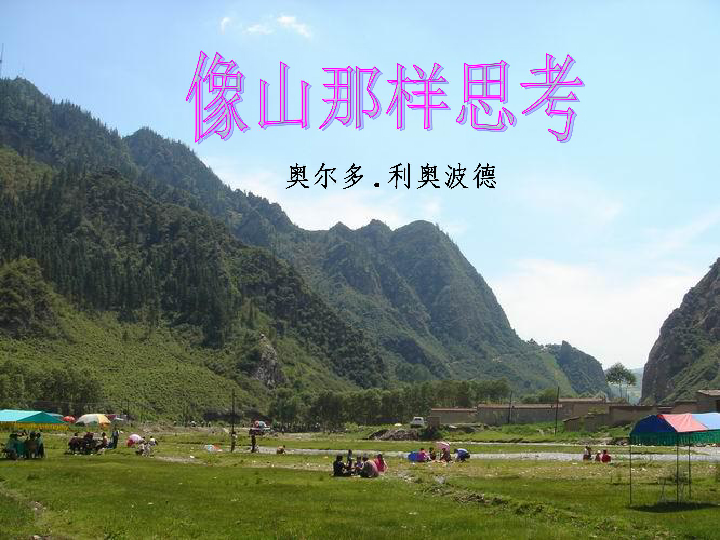 像山那样思考 