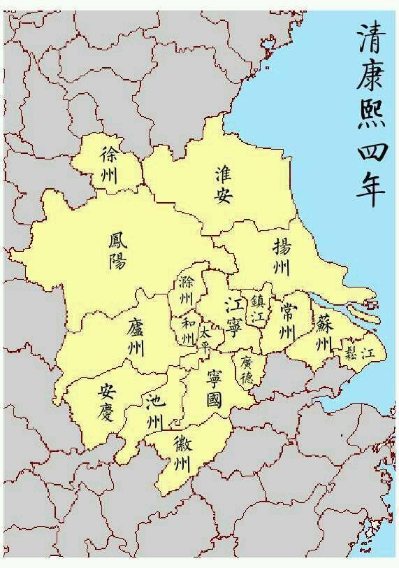 安徽和江苏地图 安徽和江苏地图最新版区别