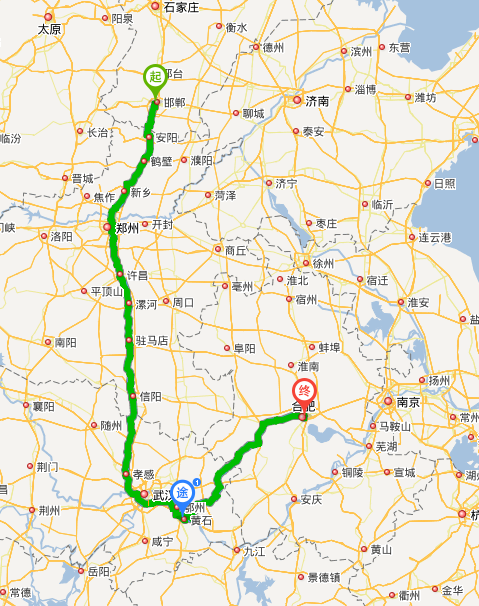 广东到合肥经过哪些省 广东到合肥经过哪些省市