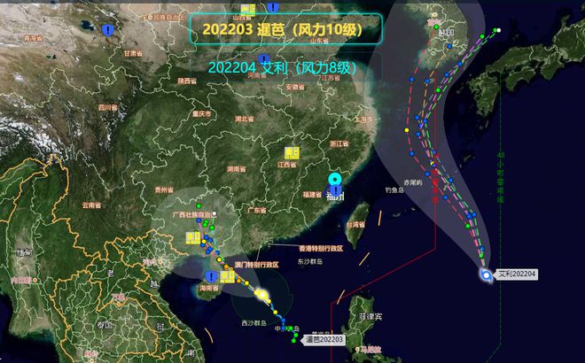 2022年浙江台风预测 2021浙江台风叫什么名字