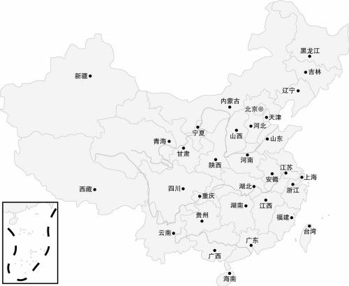 中国地图包括各省市 中国地图包含省份和主要城市