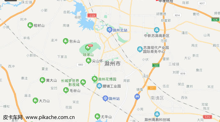 滁州市在安徽哪个位置 