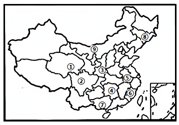 34个省级行政区简称图 