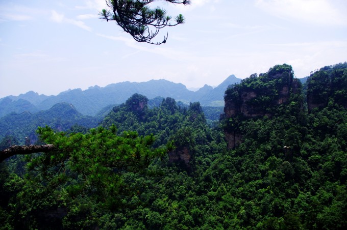 南通去张家界经过黄山吗 