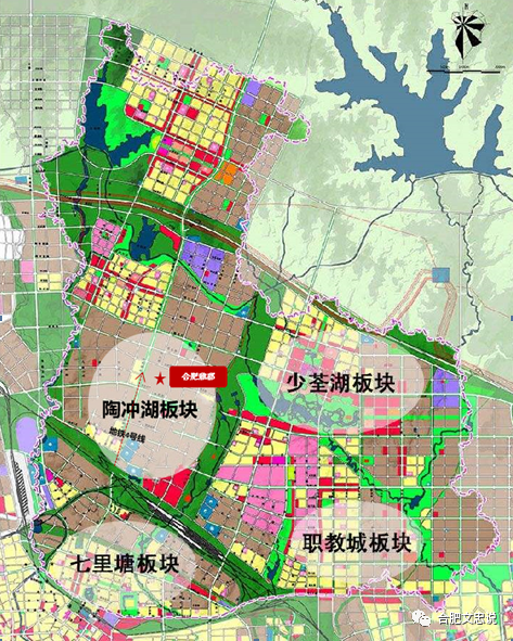 安徽省合肥市新站区地图 