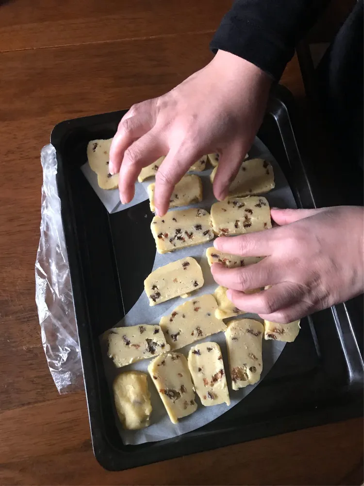 用烤箱烤饼干 