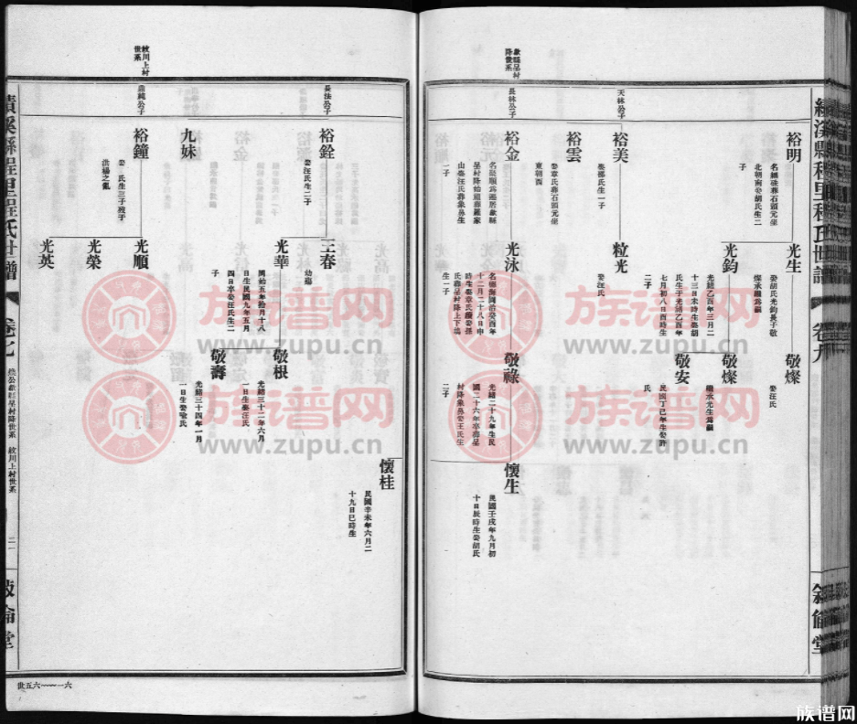 安徽歙县程氏字辈完整版 