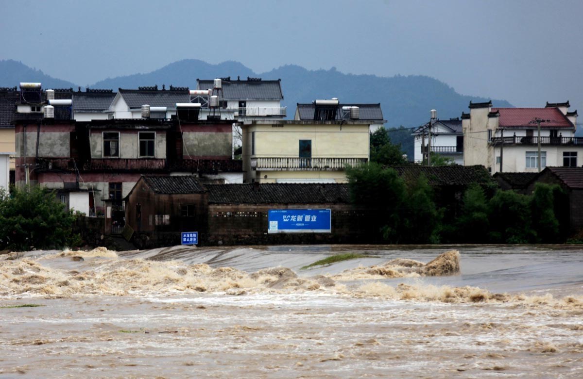 安徽洪灾 98年洪水安徽哪里淹了