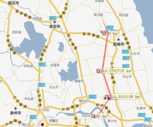 徐阜高速萧县段地图 徐阜高速萧县段地图位置