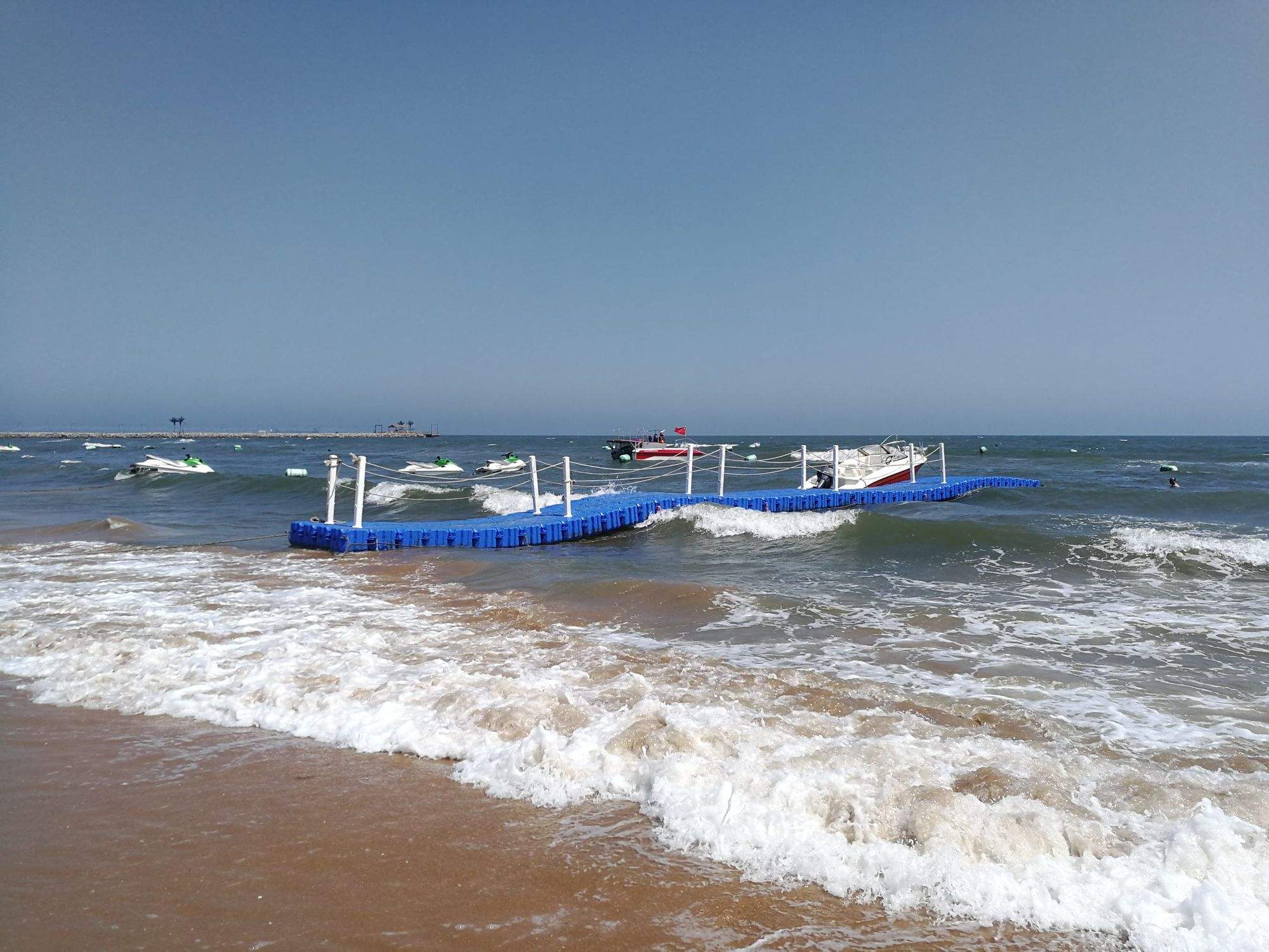 东戴河 东戴河山海同湾