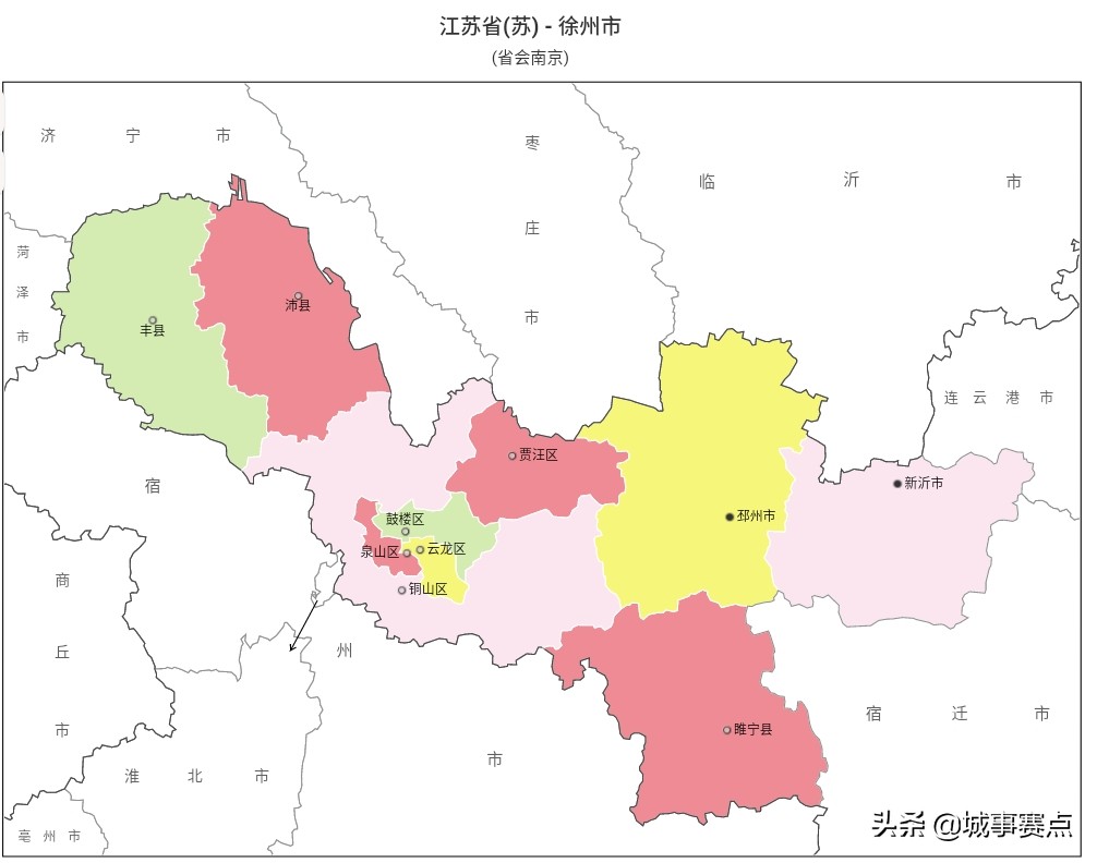 江苏省有哪些市 江苏省有哪些市县名称