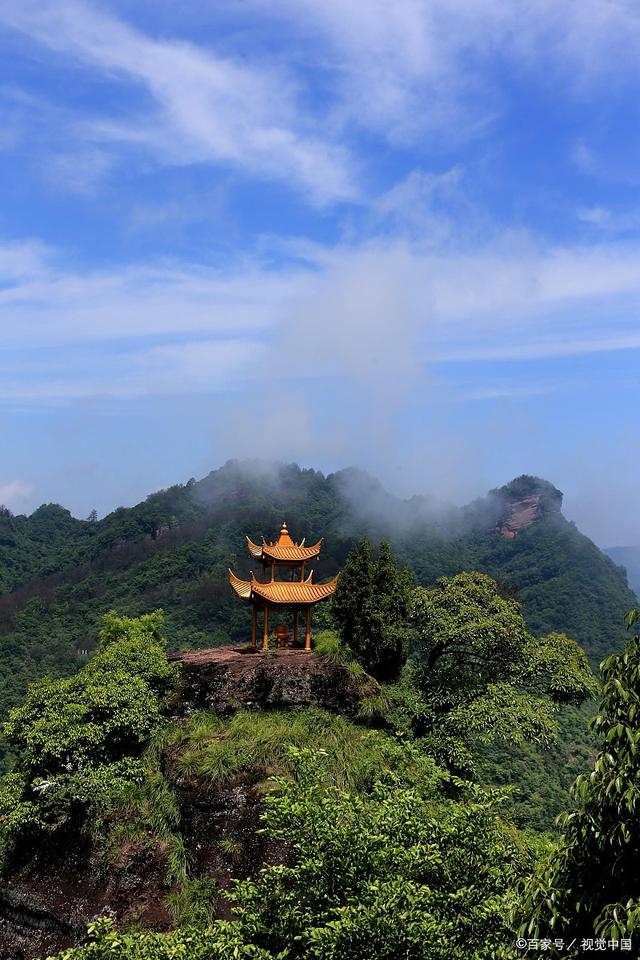 安徽齐云山 安徽齐云峰山风景