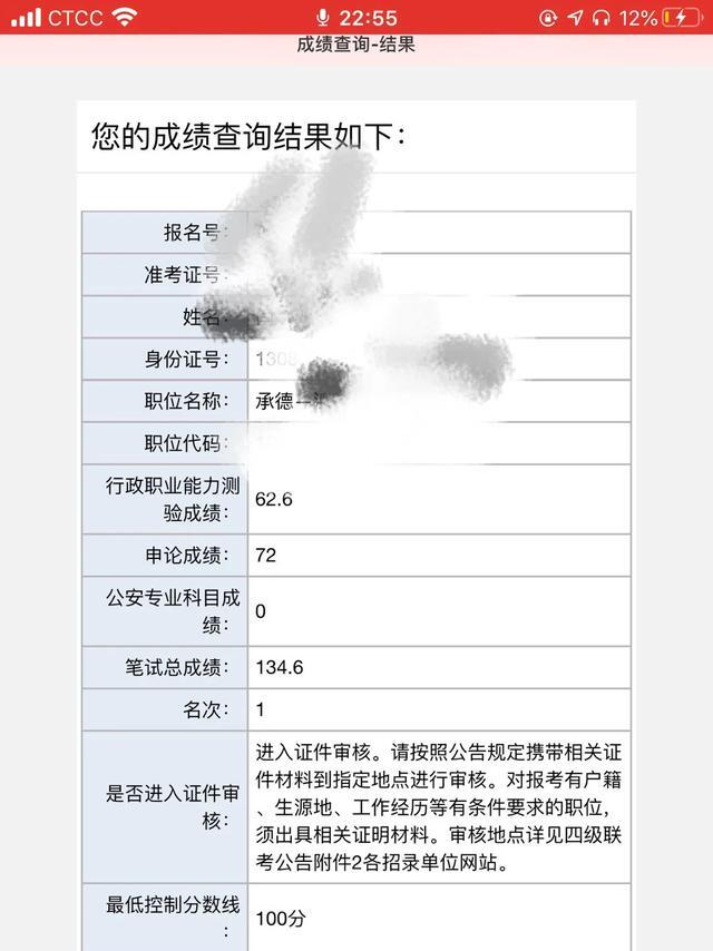 安徽省考笔试成绩公示 安徽省考笔试成绩公示时间