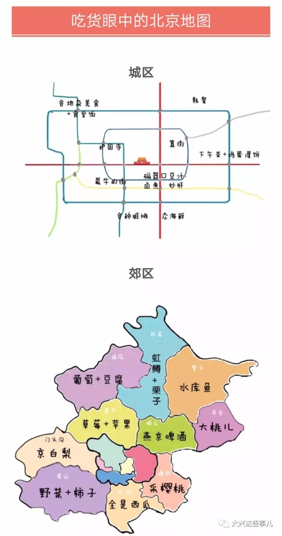 大兴区地图 