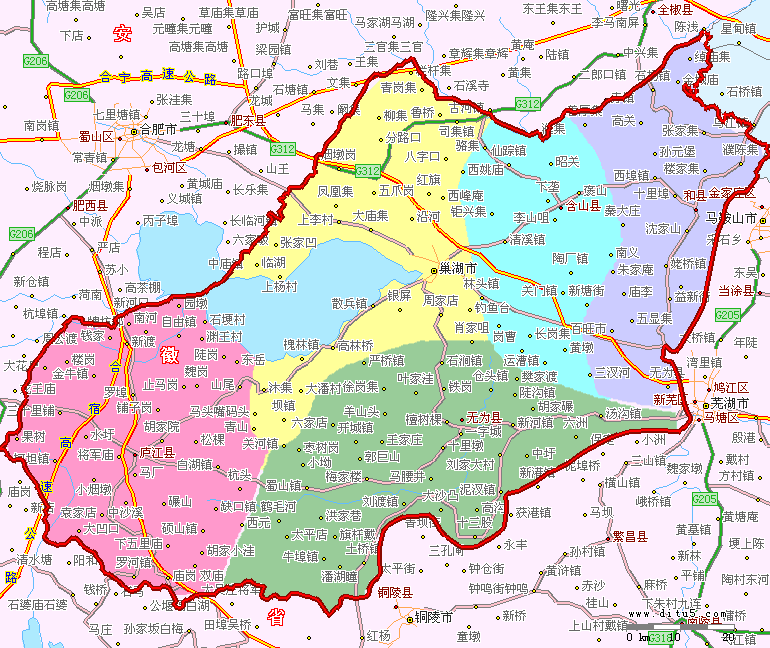 安徽省有哪些县级市 安徽省有哪些县区