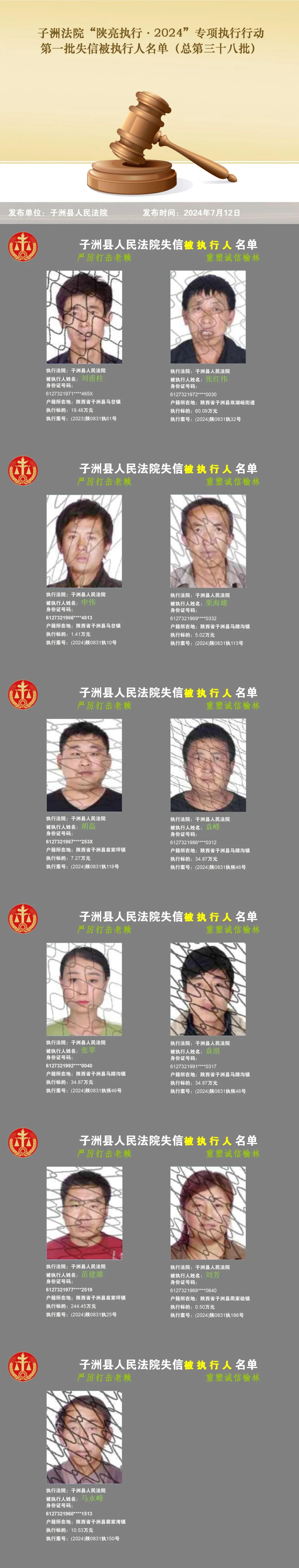 失信被执行人名单 中国裁判文书网官网